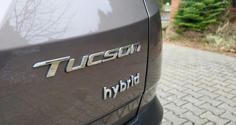 Hyundai Tucson cena 134000 przebieg: 89820, rok produkcji 2021 z Szczecin małe 466